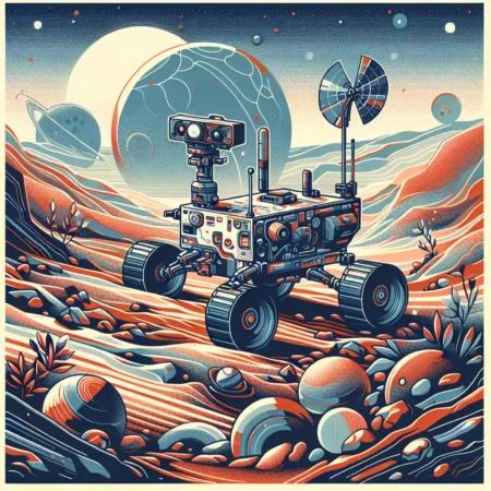 Menjelajahi Permukaan Mars dengan Rover
