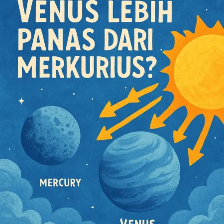 Mengapa Venus Lebih Panas dari Merkurius?