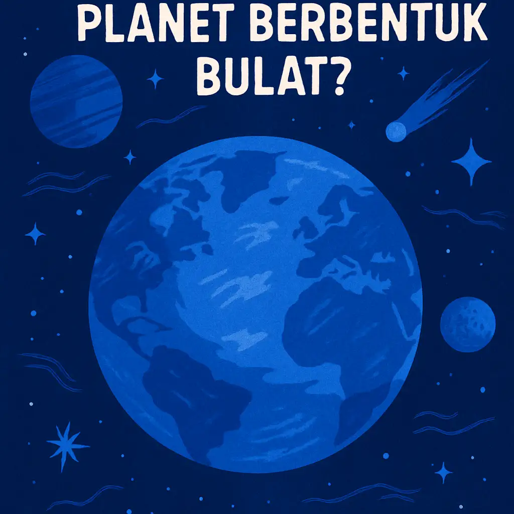 Mengapa Planet Berbentuk Bulat?