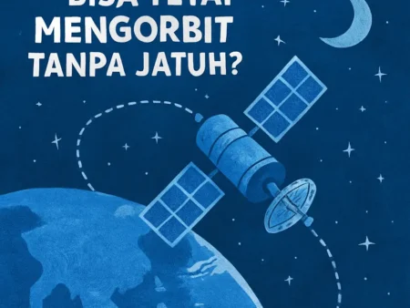 Bagaimana Satelit Bisa Tetap Mengorbit Tanpa Jatuh?