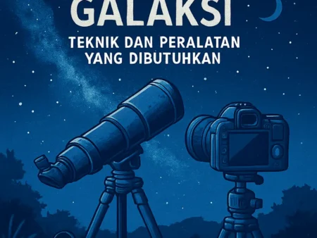 Fotografi Galaksi: Teknik dan Peralatan yang Dibutuhkan